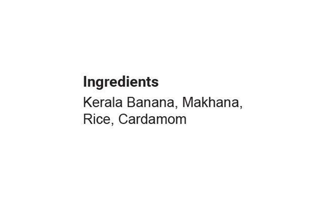 Tots And Moms Foods Banana Makhana Cereal    Pack  200 grams